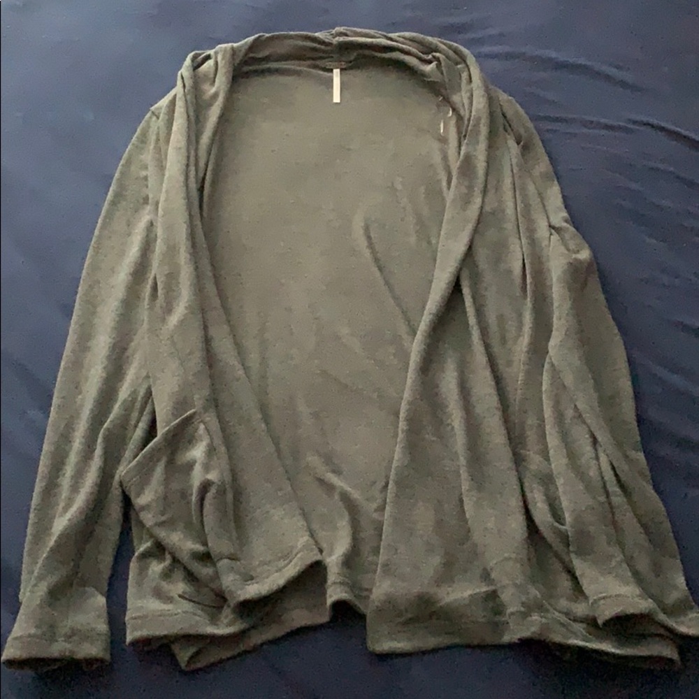 Gray Cardigan